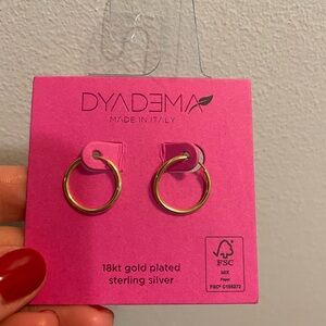 Gold Plated Hoop Earrings